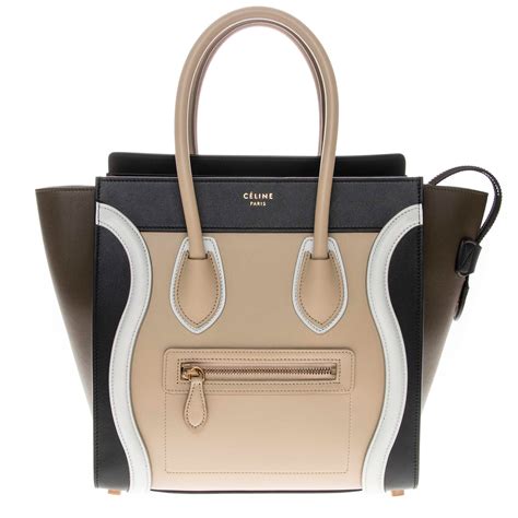 celine color block micro luggage tote|celine micro luggage price.